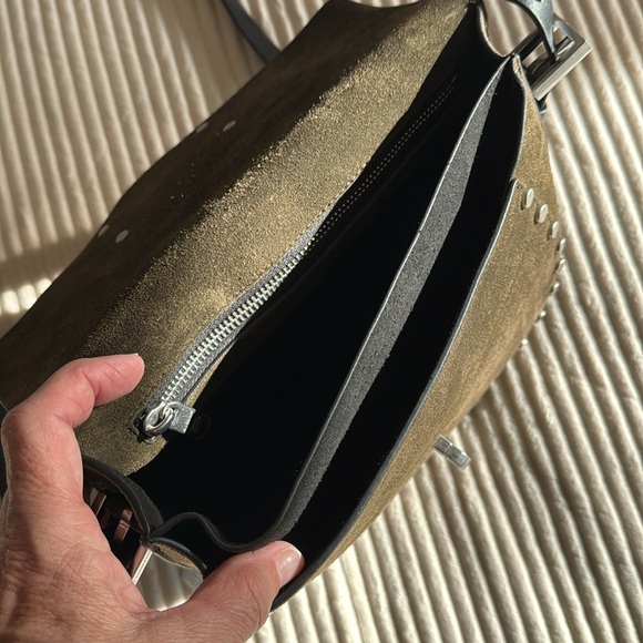 All Saints crossbody Miro Saddle bag - Picture 9 of 9